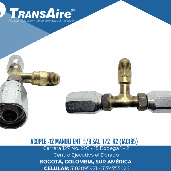 Acople -12 Manuli ent 5/8 sal 1/2 k2 (IAC185)
