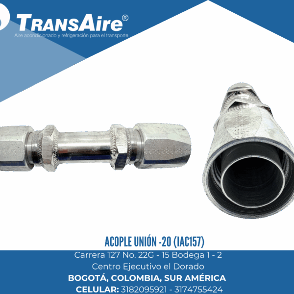 Acople unión -20 (IAC157)