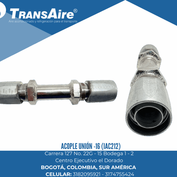 Acople unión -16 (IAC212)