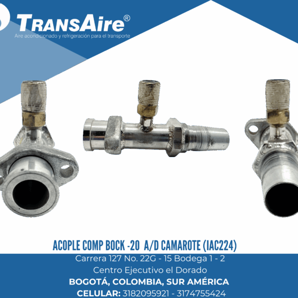 Acople comp Bock -20 a/d camarote (IAC224)