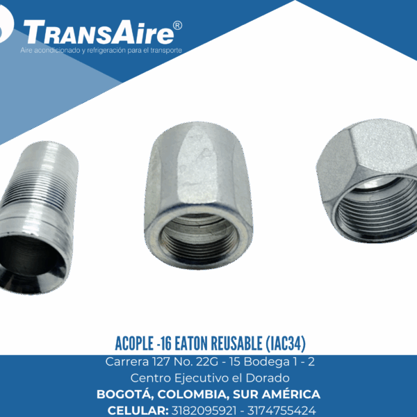 Acople -16 Eaton reusable (IAC34)