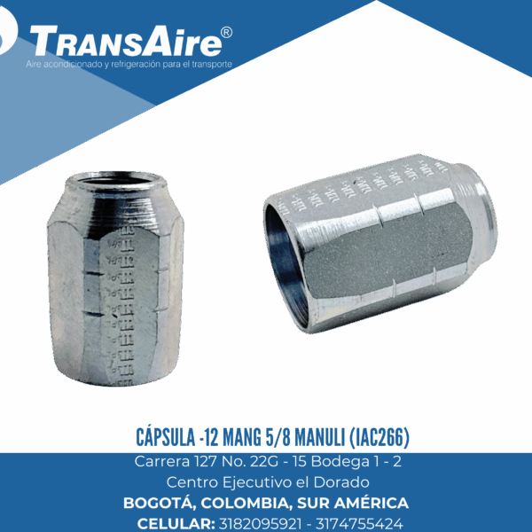 Cápsula -12 Mang 5/8 Manuli (IAC266)