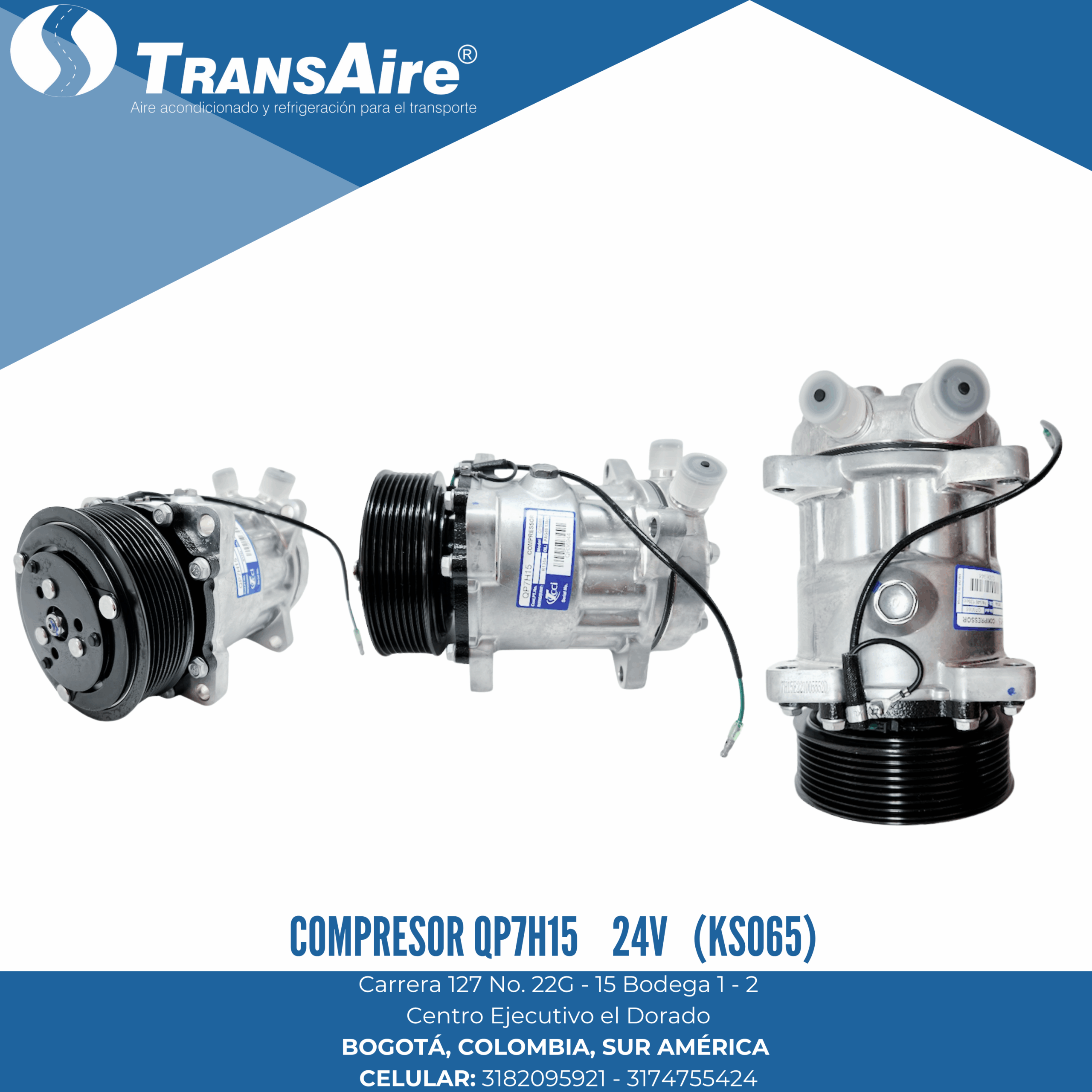 Compresor QP 7H15 24V (KSO65)