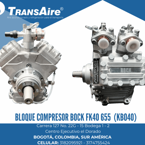 Bloque compresor Bock FK40 655 (KBO40)
