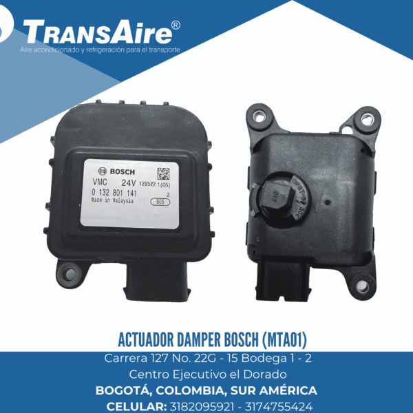 Actuador Damper Bosch (MTA01)