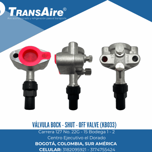 Válvula bock - shut - off valve (KBO33)