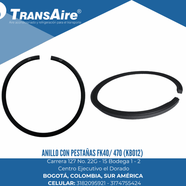 Anillo con pestañas FK40/ 470 (KBO12)