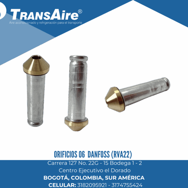 Orificios 06 Danfoss (RVA22)