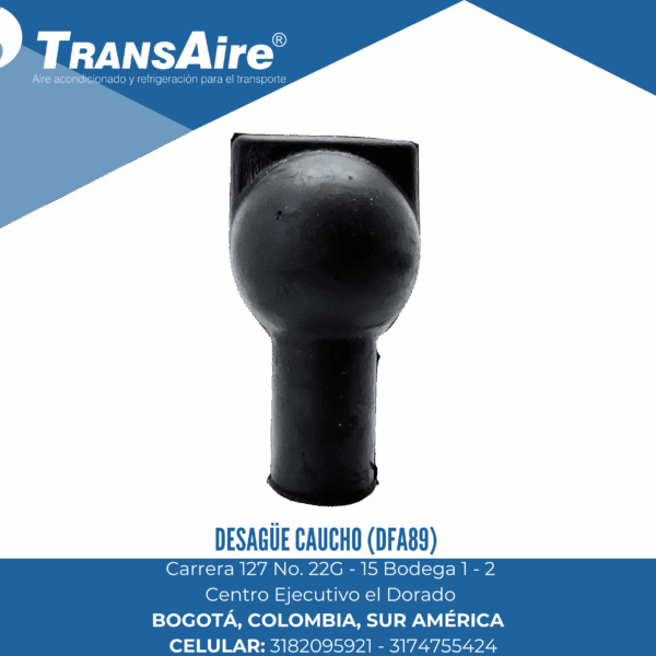 Desagüe caucho (DFA89)