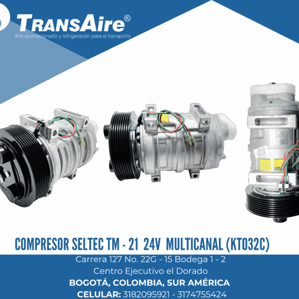 Compresor Seltec tm - 21 24V multicanal (KTO32c)