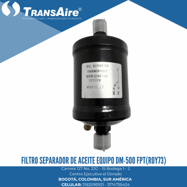 Filtro separador de Aceite equipo DM-500 FPT (ROY73)