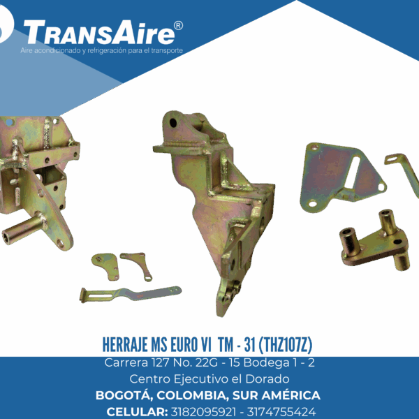Herraje MS Euro VI TM - 31 (THZ107z)