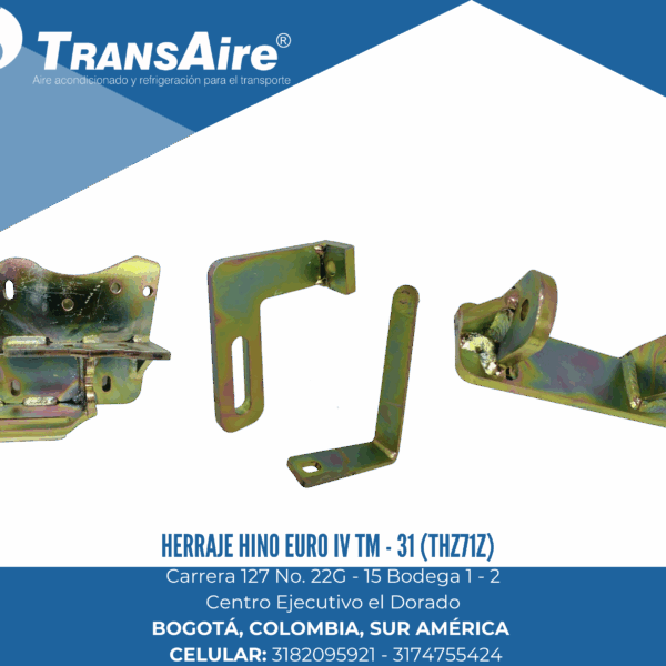 Herraje Hino Euro IV TM - 31 (THZ71z)
