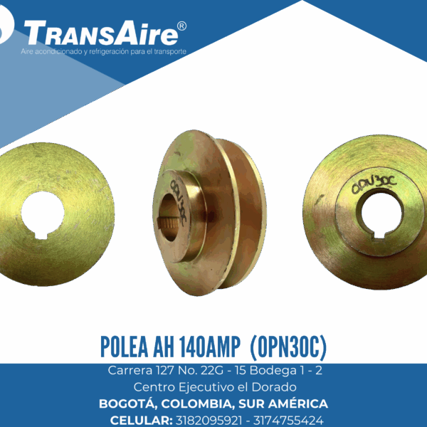 Polea ah 140 AMP (OPN30C)