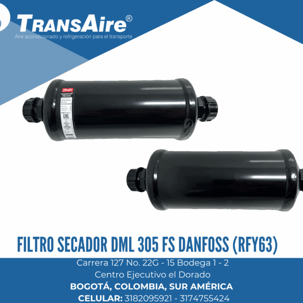 Filtro secador DML 305 FS Danfoss (RFY63)