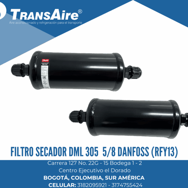 Filtro secador DML 305  5/8 Danfoss (RFY13)